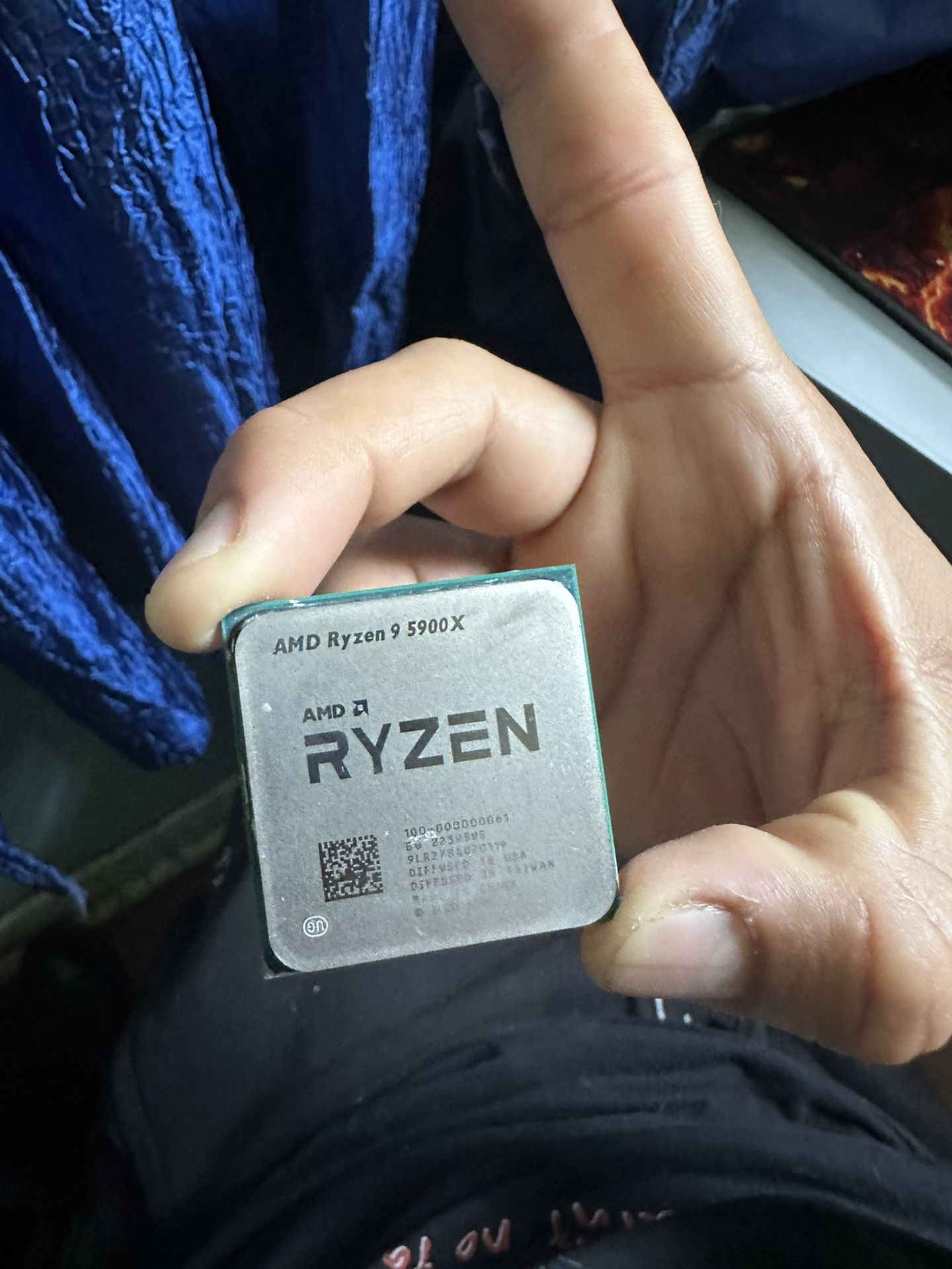 Ryzen 9 5900x with be quiet cpu cooler (don’t have the clasps for motherboard)