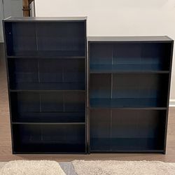 Dark Brown Shelves