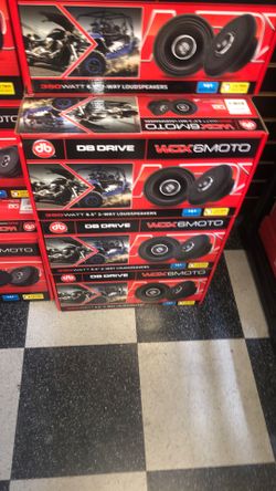 Db Drive Wdx Moto 6 Inch Speakers On Sale Today 