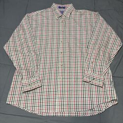 Pendleton woolen mills Broadway cloth wrinkle resistant 100% cotton button up 