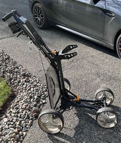 SUN MOUNTAIN MICRO CART 4-Wheel Push/Pull Golf, Collapsible Folding