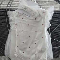 Baby girl 3 piece outfit set