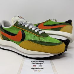 2019 USED NIKE X SACAI LD WAFFLE GUSTO SIZE 8.5