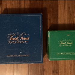 Vintage Trivial Pursuit And Bonus Box 