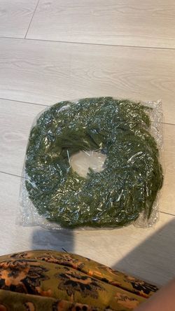 Artificial Green Pine Wreath