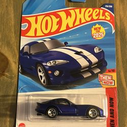 2025 Hot Wheels Then&now 96 Dodge Viper Gts 