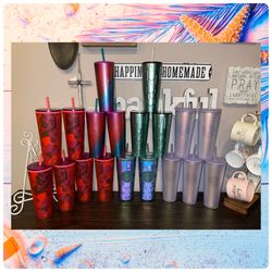 Starbucks tumblers 