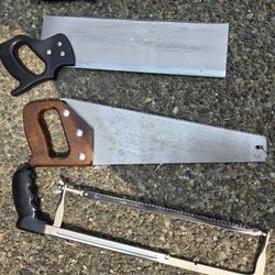 Mix Of Hand Saws