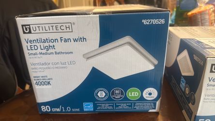 Ventilation Fan With LED light