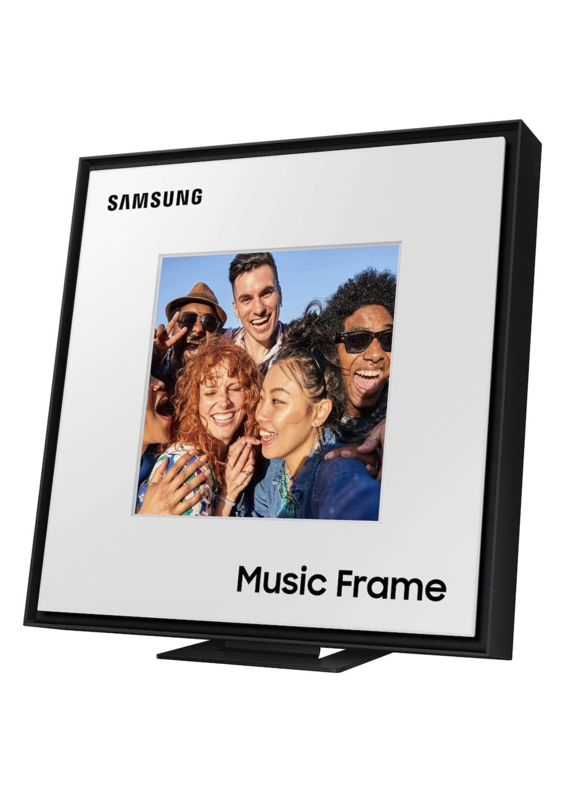 Samsung - HW-LS6OD Music Frame Smart Speaker/Picture Frame, Dolby Atmos - Black