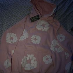 Pink Denim Tears Hoodie, Size M
