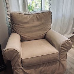 Pottery Barm Swivel Chair