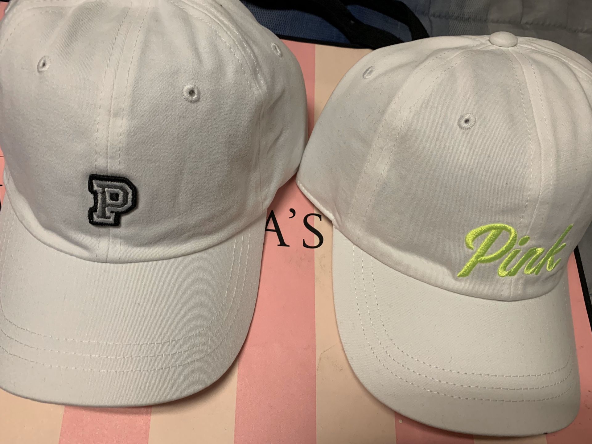 New pink hats