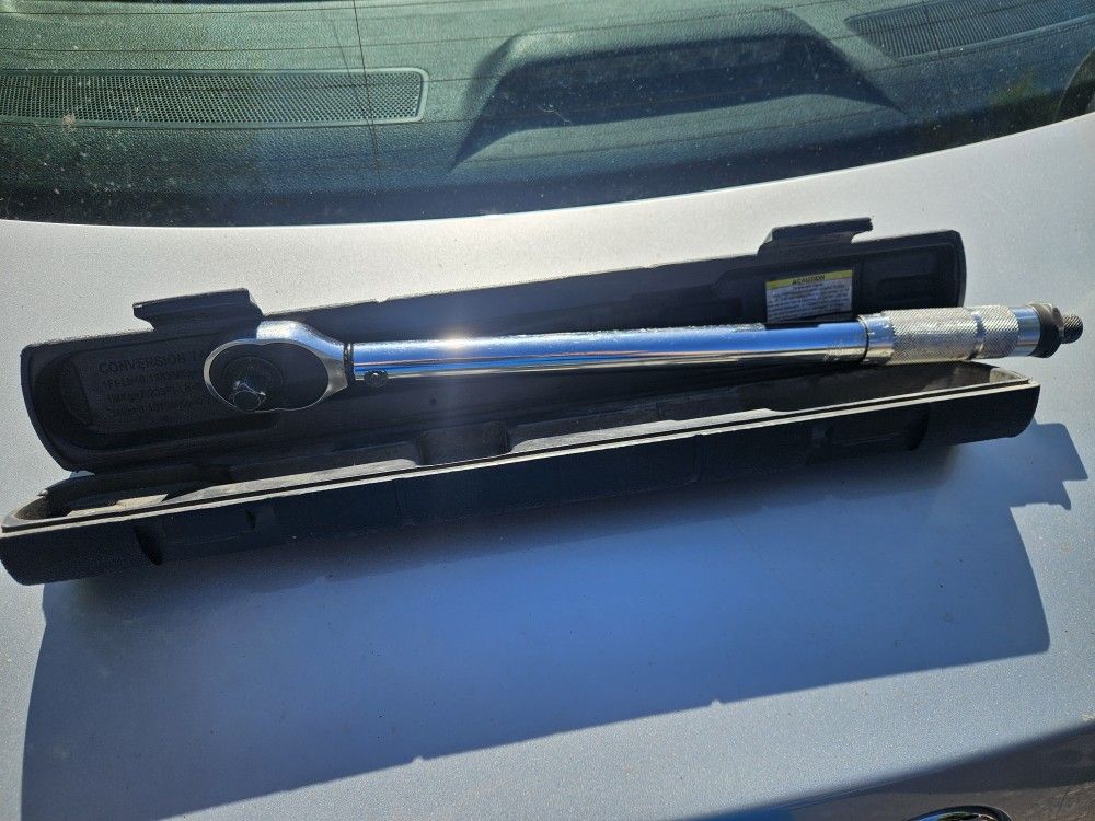 1/2 Inch Drive Pittsburgh Torque Wrench