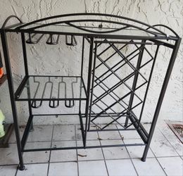 Wine And Glass Rack
