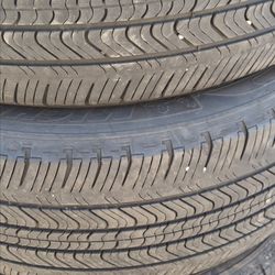 Set of 215 55 17 Michelin Primacy u sed don't Install