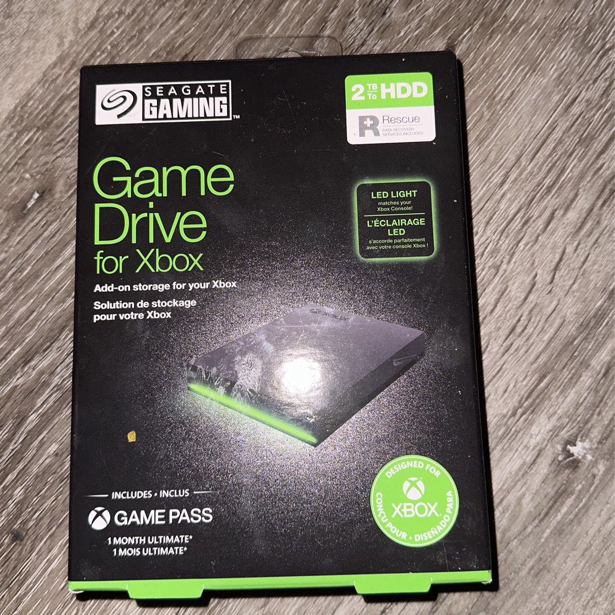 Game Drive For Xbox One 2 Tb