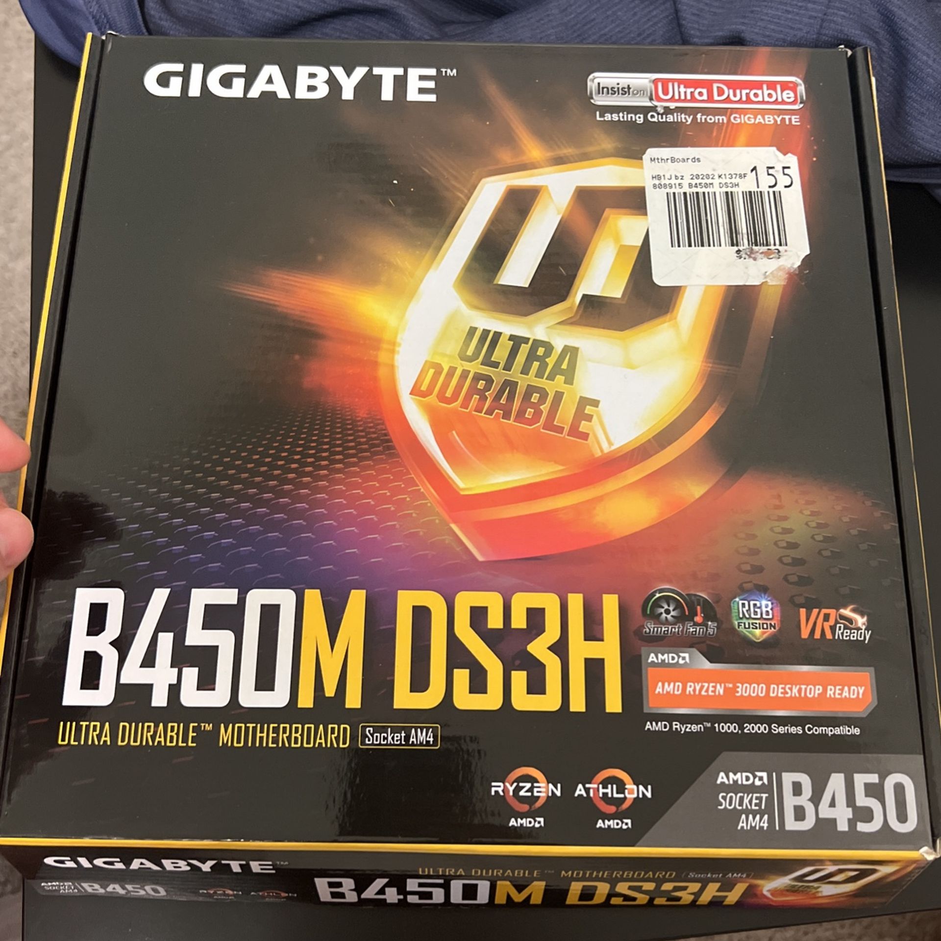 Motherboard gigabyte B450M DS3H