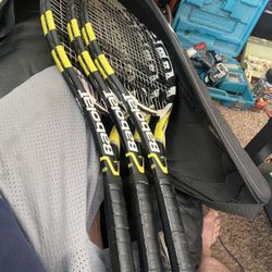 Babolat Aero Pro Drive Jr Tennis Racquets (three Available ) 26” Junior Rackets  100” Head Size 0 4” Grip