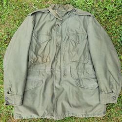 Vintage Coen Fein Mens Large M 51 1955 Field Jacket With Liner 