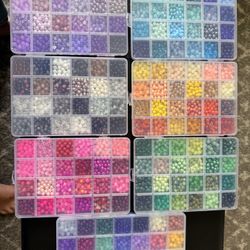 Collection Of 8mm Round Beads