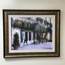 Different posters and mirror