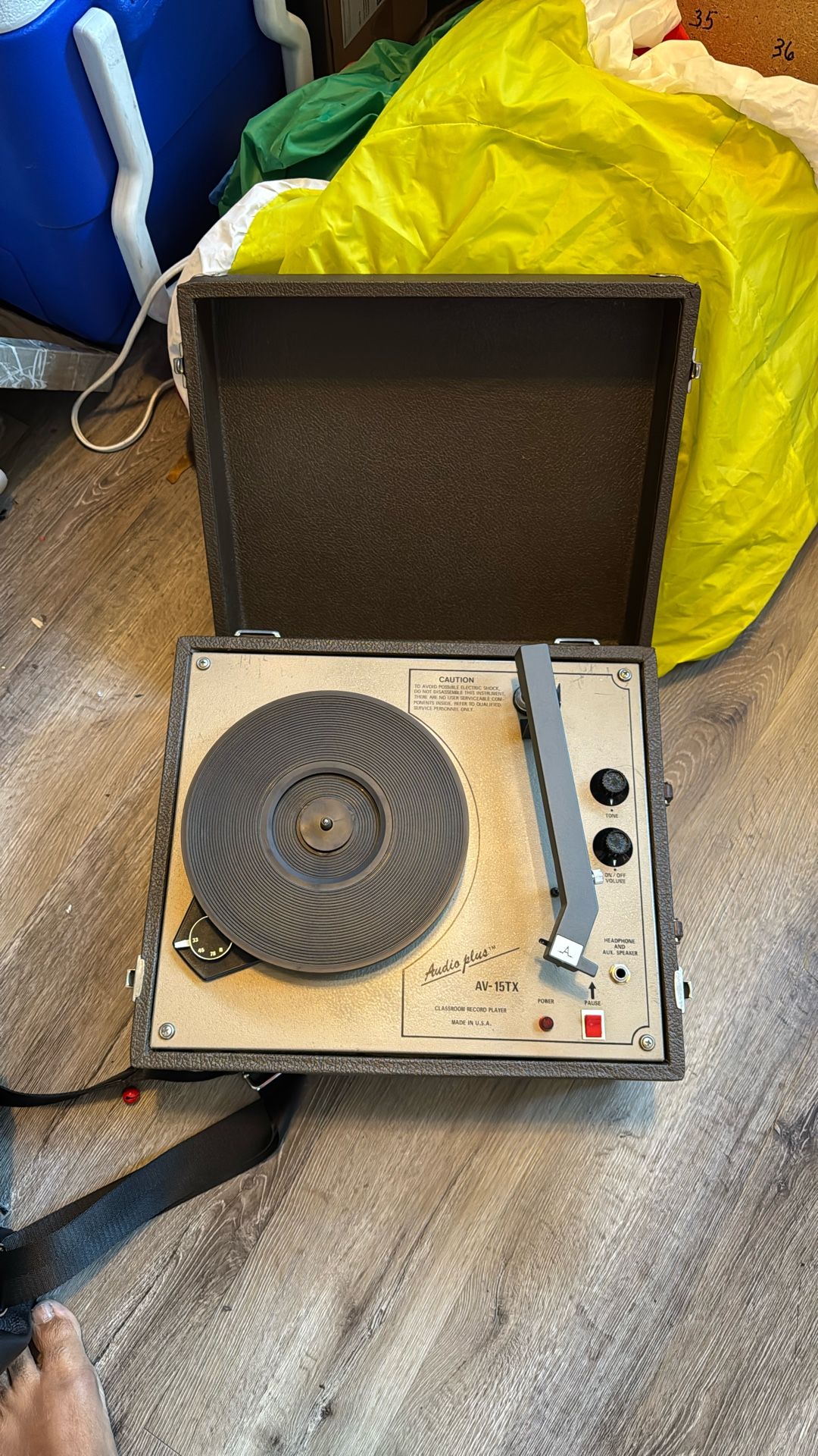 Record player vintage