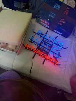 Bates motel led light