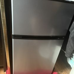 Two Door Mini Fridge 