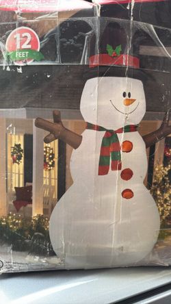12 Foot Snowman Christmas