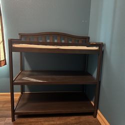 Baby Crib And Changing Table 