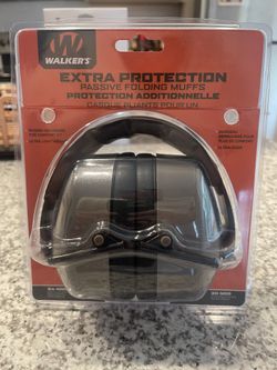 Walker's EXT Folding Range Earmuffs (NRR 30dB)
