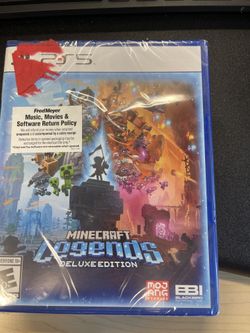 New PS5 Minecraft Legends Deluxe Edition