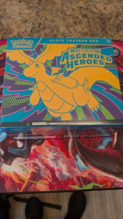 Pokemon Ascended Heroes ETB (small tear)