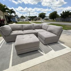 Grey Modular Sectional Free Delivery