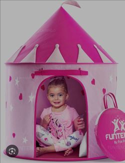 Pink tent