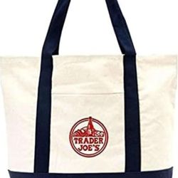 NEW Trader Joe's Large Tote Bag Shopping Grocery Work Office School Commute Travel Gym