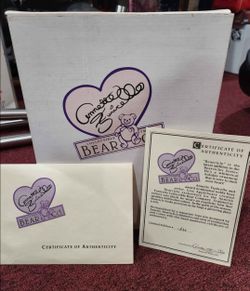 Annette Funicello Bear Co. "Bearcicle" With Certificate Limited Edition #1620