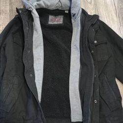 Jacket Black Levi's $30SizeM