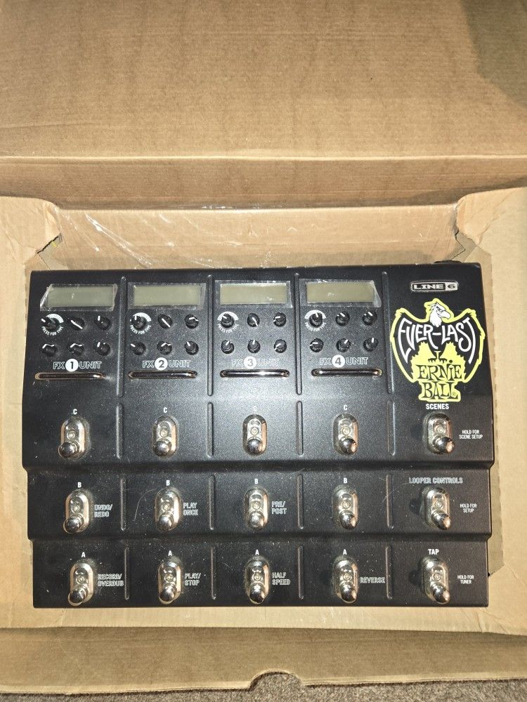 Line 6 M13 Multi-fx modeler. Awesome/ created by the creator of the helix, Jorge TRIPPS