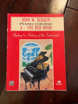 Piano Book - John W.Schaum - The Red Book