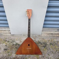 Needs Work! Antique USSR Balalaika