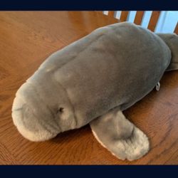 Large Sea World Manatee Stuffed Animal