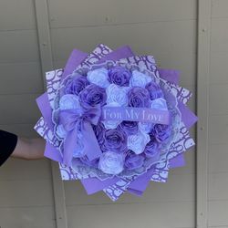 eternal roses bouquet 24ct 