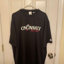 Cincinnati Bearcats Adidas 2009 Orange Bowl Y2K College Football T-Shirt