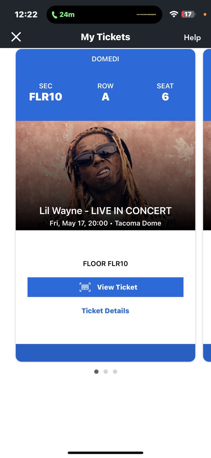 Lil Wayne tickets. 
