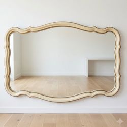 XL Vintage French Provincial Mirror