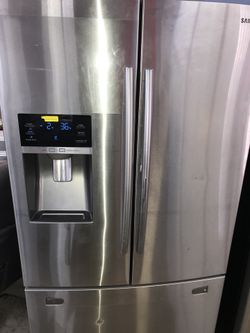 Samsung French door super clean