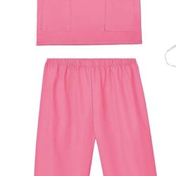 M RioRand Doctor Costume for Kids,Toddler Nurse Scrubs with Accessories Christmas Dress Up Cosplay