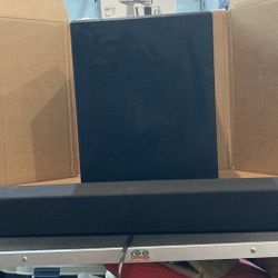 Klipsch Cinema 400 Sound Bar + Wireless Subwoofer – $220 OBO